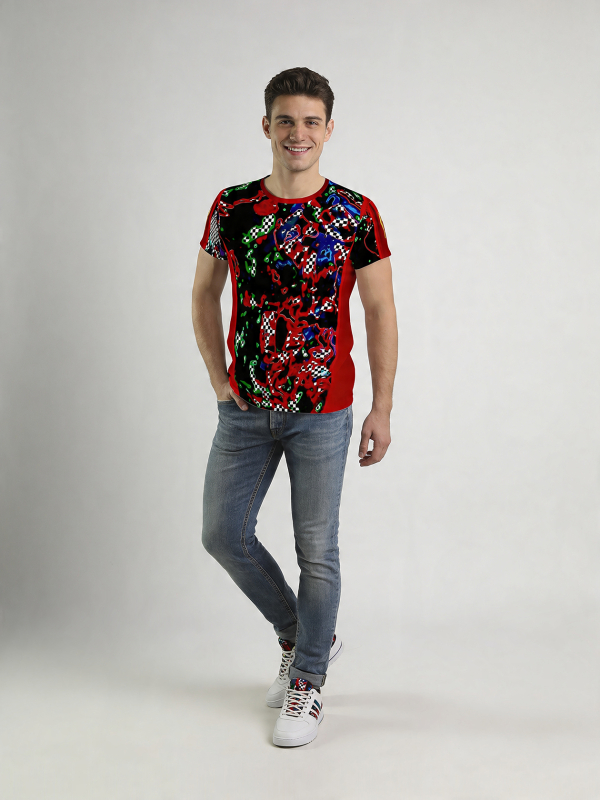 ausgefallene T-Shirts für Männer - FINISH - 100 % Baumwolle - GERMENS artfashion - Größen S bis 5XL