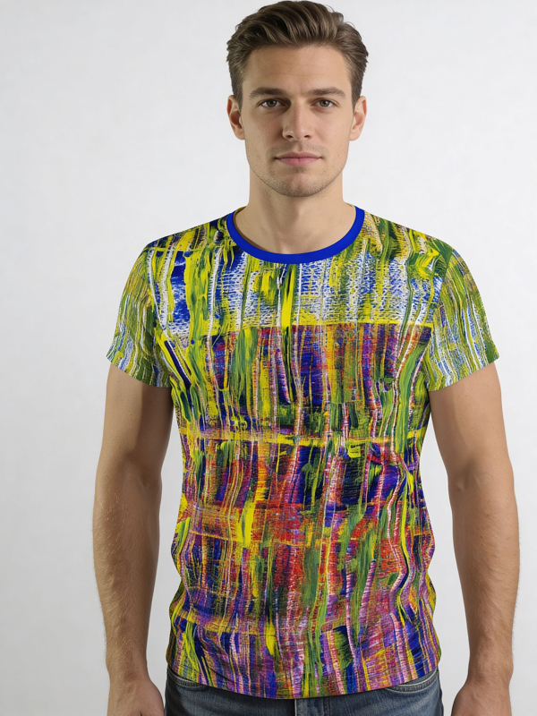 Camisetas exclusivas para hombre - FLUORO - 100 % algodón - GERMENS artfashion - Tallas de la S a la 5XL