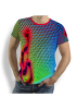 ausgefallene T-Shirts für Männer - MAGMA - 100 % Baumwolle - GERMENS artfashion - Größen S bis 5XL