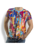 Camiseta para hombre - HAPPY - 100 % algodón - GERMENS artfashion - Talla XXL