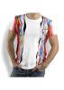 Camiseta de hombre - Camiseta de cuello redondo - 100 % algodón - GERMENS - 100 % algodón - GERMENS artfashion - Talla XL