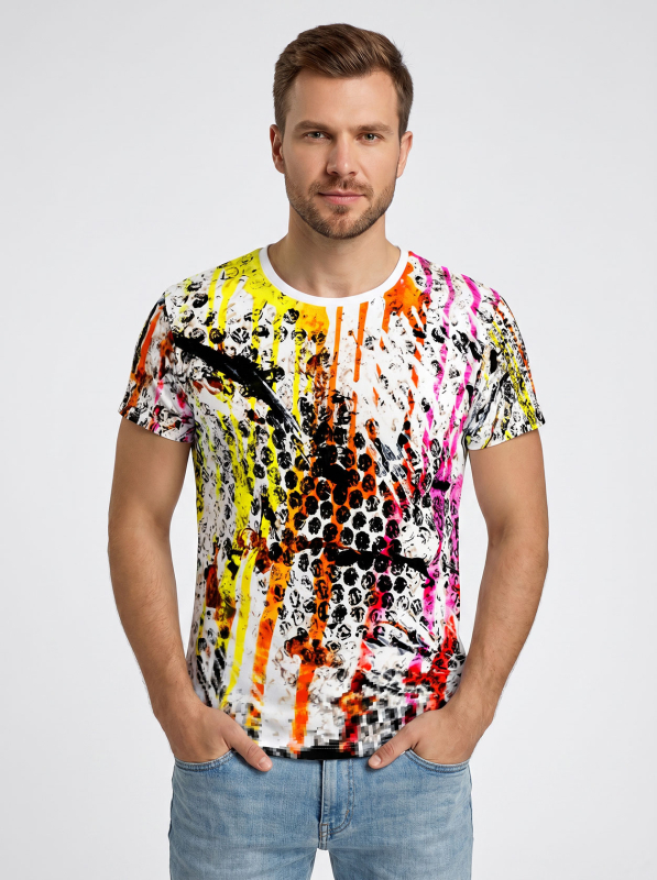 Camisetas originales para hombre - LUXUS ISST ZEIT - 100 % algodón - GERMENS artfashion - Talla 4XL