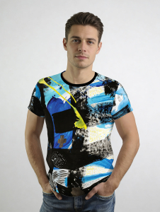 ausgefallene T-Shirts für Männer - PLUS - 100 % Baumwolle - GERMENS artfashion - Größe 4XL