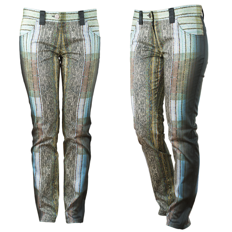 MURAKAMIS BRÜCKE - Pantalones estampados para mujer - GERMENS
