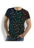 ausgefallene T-Shirts für Männer - FLOREL NOIR - 100 % Baumwolle - GERMENS artfashion - Größen S bis 5XL