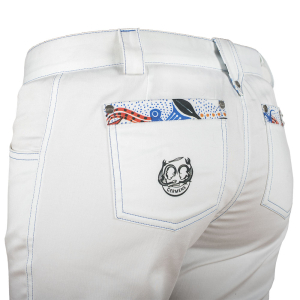 PINITIKI - Pantalones blancos de mujer - GERMENS