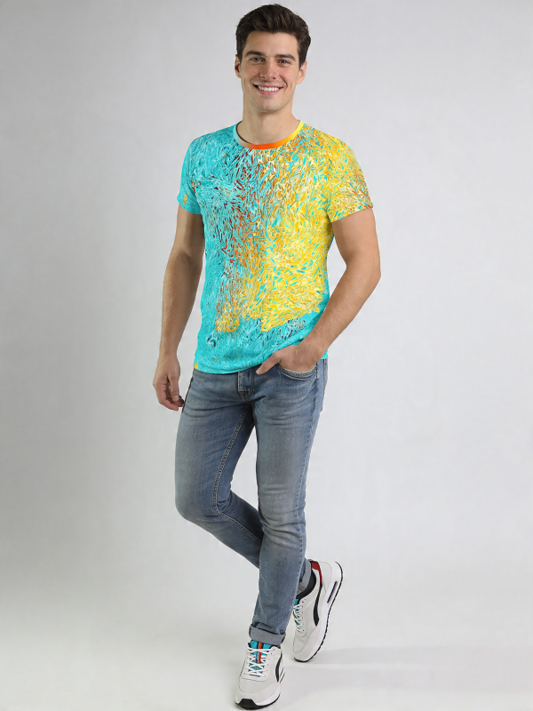 ausgefallene T-Shirts für Männer - FRAXI BERMULO - 100 % Baumwolle - GERMENS artfashion - Größe XL