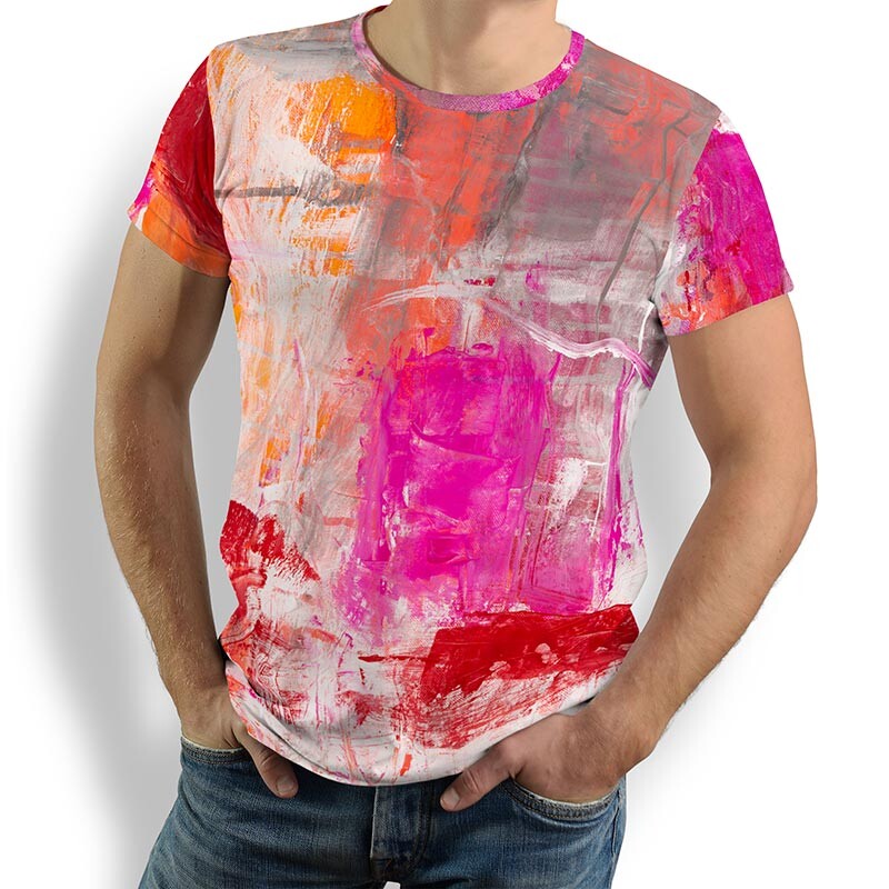 Camisetas originales para hombre - VERVE SAPHIR - 100 % algodón - GERMENS artfashion - Tallas de la S a la 5XL