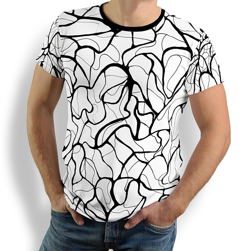 Camisetas originales para hombre - NETWORK SIGNI - 100 % algodón - GERMENS artfashion - Tallas de la S a la 5XL
