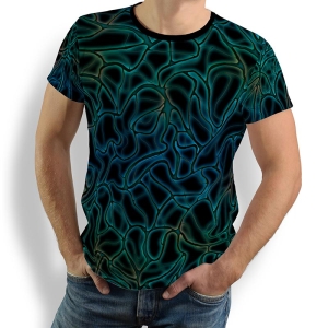 Camisetas originales para hombre - NETWORK MIRAKEL - 100 % algodón - GERMENS artfashion - Tallas de la S a la 5XL
