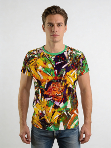ausgefallene T-Shirts für Männer - GALLI HALLI - 100 % Baumwolle - GERMENS artfashion - Größen S bis 5XL