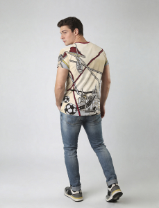 Camisetas exclusivas para hombre - LEIDENSCHAFT - 100 % algodón -...