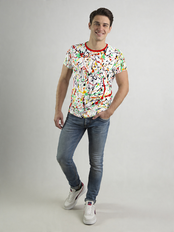 ausgefallene T-Shirts für Männer - FRISKY - 100 % Baumwolle - GERMENS artfashion - Größe 5XL