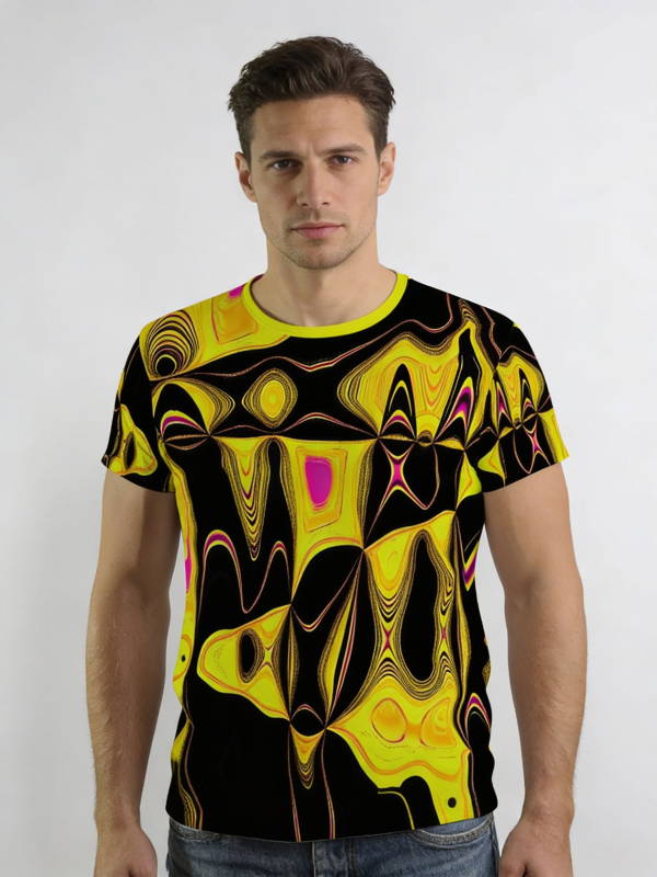 Unique T-shirts for men - DAYTON FUNKY - 100% cotton - GERMENS artfashion - Sizes S to 5XL