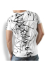 Bedruckte T Shirts DENADA WHITE – GERMENS artfashion – 100 % Baumwolle - Größe XXL