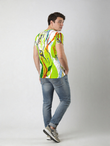 Camisetas exclusivas para hombre - GLUECKSGARTEN - 100 % algodón -...
