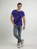 Camisetas originales para hombre - DORNENPRINZ INDIGO - 100 % algodón - GERMENS artfashion - Tallas de la S a la 5XL