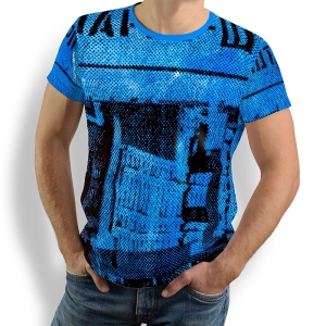 ausgefallene T-Shirts für Männer - I WAS BORN IN - 100 % Baumwolle - GERMENS artfashion - Größen S bis 5XL