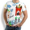 ausgefallene T-Shirts für Männer - WIESNGAUDI - 100 % Baumwolle - GERMENS artfashion - Größen S bis 5XL
