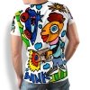 ausgefallene T-Shirts für Männer - BANKÜBERFALL - 100 % Baumwolle - GERMENS artfashion - Größen S bis 5XL