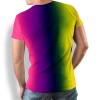 Camisetas originales para hombre - GRADIENT TRANSCENDENCE - 100 % algodón - GERMENS artfashion - Tallas de la S a la 5XL