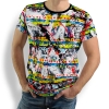 Camisetas originales para hombre - DREI LEBENSWEGE - 100 % algodón - GERMENS artfashion - Tallas de la S a la 5XL