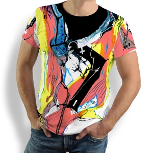 Camisetas originales para hombre - PLUSMINUS - 100 % algodón - GERMENS artfashion - Tallas de la S a la 5XL