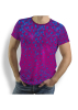 T Shirt Herren - HEXAGON AMETHYST - 100 % Baumwolle - GERMENS artfashion - Größe 3XL