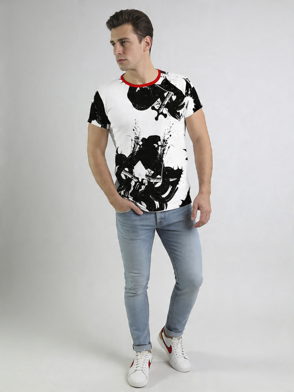 ausgefallene T-Shirts für Männer - COBRA - 100 % Baumwolle - GERMENS artfashion - Größen S bis 5XL