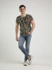 Camisetas originales para hombre - CAMISETA CON ESTAMPADO DE CORTEZA - 100 % algodón - GERMENS artfashion - Tallas de la S a la 5XL