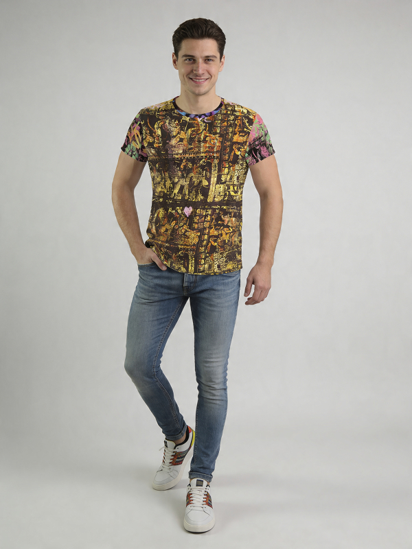 ausgefallene T-Shirts für Männer - LOVE WINS - 100 % Baumwolle - GERMENS artfashion - Größen S bis 5XL