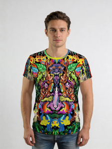 Camisetas exclusivas para hombre - HYPER GENESIS - 100 % algodón - GERMENS artfashion - Tallas de la S a la 5XL