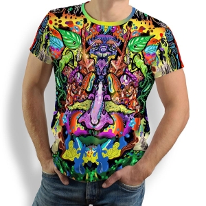 ausgefallene T-Shirts für Männer - HYPER GENESIS - 100 % Baumwolle - GERMENS artfashion - Größen S bis 5XL