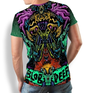 Camisetas exclusivas para hombre - BLOB DEEP - 100 % algodón -...