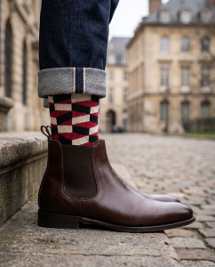 RED GRID - Bunte Socken - Unisex