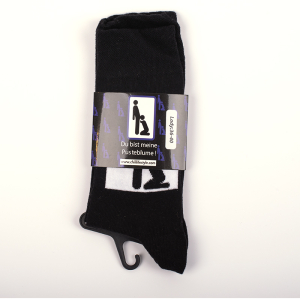 PUSTEBLUME - Calcetines en blanco y negro - Unisex