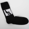 PUSTEBLUME - Calcetines en blanco y negro - Unisex