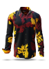 Descubre las camisas de colores para hombre EMBER WHISKY - 100 % algodón