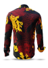 Camisa de hombre de manga larga EMBER WHISKY – GERMENS artfashion – 100 % algodón - Talla S