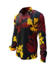 Camisa de hombre de manga larga EMBER WHISKY – GERMENS artfashion – 100 % algodón - Talla 3XL