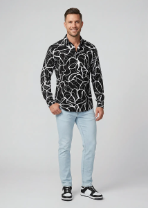 Descubre las coloridas camisas de botones para hombre de NETWORK...