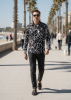 Camisa con botones NETWORK INKOGNITO – GERMENS artfashion – 100 % algodón - Talla L