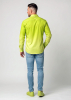Hemd Herren GRADIENT LIME – GERMENS artfashion – 100 % Baumwolle - Größe 4XL
