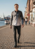Descubre las camisas de colores para hombre GRADIENT STONE - 100 % algodón
