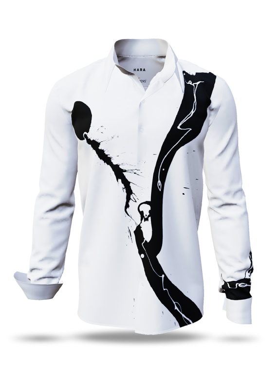 Descubre las camisas de colores para hombre de HARA: 100 % algodón