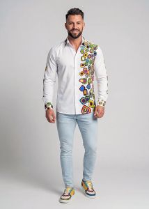 Descubre las coloridas camisas de hombre de SUMMER RAIN -...