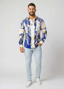 Descubre las coloridas camisas de hombre de NOTIBANA -...