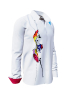 Descubre las camisas de colores para hombre FUNKY - 100 % algodón