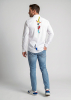 Camisas de manga larga con botones para hombre FUNKY – GERMENS artfashion – 100 % algodón - Talla 3XL