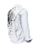 Herren Langarm Hemd SCHWARMABWEICHLER WEISS – GERMENS artfashion – 100 % Baumwolle - Größe XL
